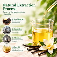 Huile parfumée naturelle à la vanille pour diffuseur de parfum, parfum de marque, désodorisant, fabrication de bougies, liquide