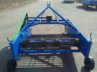 Machines de récolte de pommes de terre à une rangée montées sur tracteur/petite pelleteuse de patates douces/tracteur de marche récolteuse d'arachides