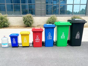 الأفضل مبيعًا في الهواء الطلق بسعر رخيص من مصنع ليبالس صندوق قمامة سعة 120 لتر عربة قمامة - Product Image 3