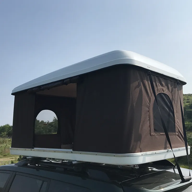 屋根トップテント屋外キャンプハイキング高級サファリハードシェル旅行車