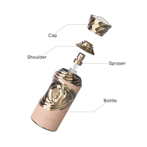 Botella de Perfume de Vidrio Transparente de 100 ml, Botella Vacía con Atomizador Premium, Envase de Fragancia con Logotipo Personalizado para Hombres y Mujeres - Product Image 5