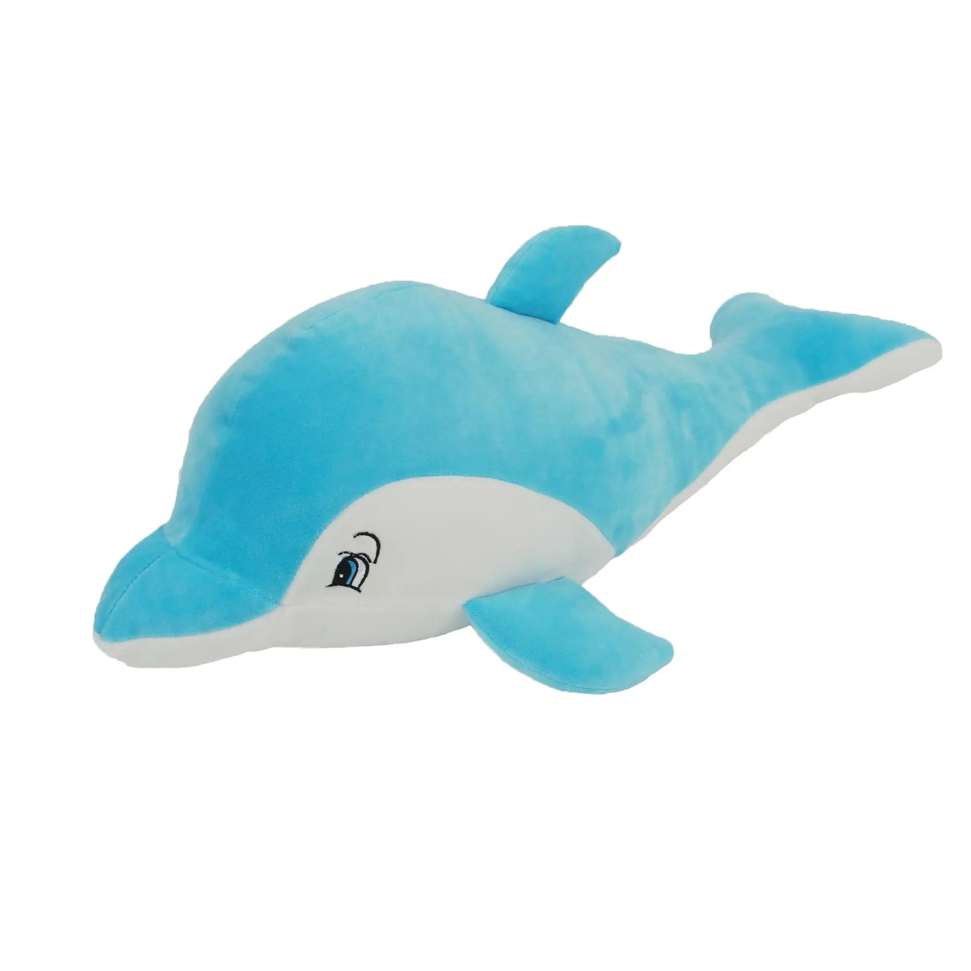 イルカのおもちゃ高品質かわいいカスタムホットセールスパンデックススーパーソフトぬいぐるみ海洋動物ぬいぐるみ