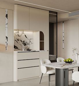 Luxury Modern Custom-Made Wooden Eco-Friendly Dining <b>Cabinet</b> with Storage for Dining/Living Rooms Multifunctional Furniture - Product Image 1