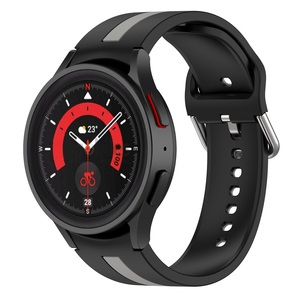 Correa de silicona para <span class=keywords><strong>Samsung</strong></span> <span class=keywords><strong>galaxy</strong></span> watch 5, 4, 40mm, 44mm, <span class=keywords><strong>watch5</strong></span> pro, 45mm, 46mm, 42mm - Product Image 1