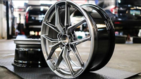 Jantes forgées noires à 5 branches, 18-24 pouces, 5x112 5x120, pour Mercedes E63 S63 BMW M5 F10 G30