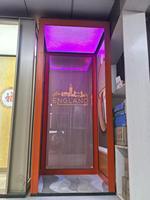 Cabina de Ascensor de Lujo Elegante con Panel Metálico Mate Moderno y Elegante, Espaciosa, Silenciosa y Cómoda para Villa o Apartamento
