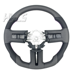 Volant intérieur en fibre de carbone mat pour <span class=keywords><strong>Ford</strong></span> <span class=keywords><strong>Mustang</strong></span> <span class=keywords><strong>GT</strong></span> 2008 2009 2010 2011 2012 - Product Image 1