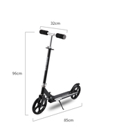 Plancher en acier de scooter, pour enfants et adultes, 1 pièce, grande roue pour pied