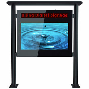 Layar Interaktif Vertikal 43 49 55 65 Inci dengan Stand Kios Sentuh, Layar LCD Digital untuk Iklan Luar Ruangan dan <span class=keywords><strong>Promo</strong></span> - Product Image 4