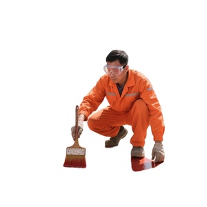 Peinture de toiture époxy imperméable à haute efficacité pour sols en béton, application au rouleau, vernis polyuréthane - Product Image 1