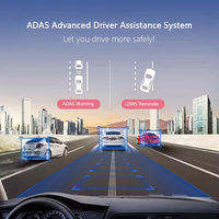 S836 Triple WIFI GPS 4G 4K Dashcam Manajemen Armada 3 Kanal DVR Kendaraan dengan ADAS BSD DMS JT808 Dukungan untuk Manajemen Armada