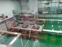 Máquina Automática para Voltear Bandejas, Línea Automatizada de Liofilización, para Plantas de Procesamiento de Alimentos a Gran Escala