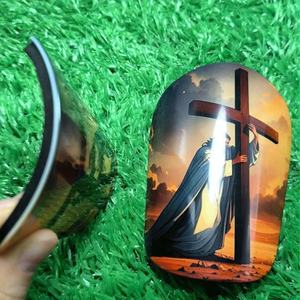 Custom piccolo bianco bianco sublimazione <span class=keywords><strong>parastinchi</strong></span> da calcio <span class=keywords><strong>parastinchi</strong></span> da calcio <span class=keywords><strong>parastinchi</strong></span> Mini <span class=keywords><strong>parastinchi</strong></span> da calcio - Product Image 5