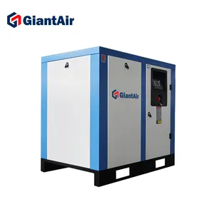 Giantair Máy Nén Khí Trục Vít Ari Bán Chạy Nhất Máy Bơm Không Khí 10 Bar 15KW 22kw 75kw Động Cơ Khí Làm Mát Không Khí Tĩnh 40hp Động Cơ