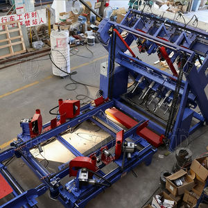 เครื่องตอกตะปูพาเลทไม้แบบอัตโนมัติเต็มรูปแบบ เครื่องประกอบตะปูถาดไม้ เครื่องตอกตะปูพาเลทไม้ยูโร โต๊ะตอกตะปูพาเลท - Product Image 5