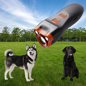 Miễn phí vận chuyển đầu duy nhất Vụ Nổ kép nhấp nháy ánh sáng mô hình mới dừng chó sủa thiết bị siêu âm kiểm soát vỏ cây Repeller - Product Image 3