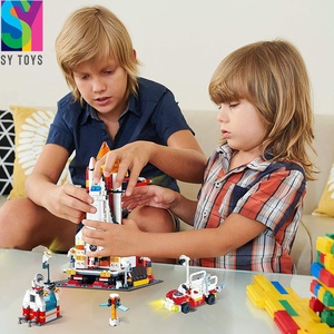 SY <span class=keywords><strong>navette</strong></span> <span class=keywords><strong>spatiale</strong></span> jouets ensembles de construction tour de contrôle Kit de construction éducatif espace Exploration fusée <span class=keywords><strong>jouet</strong></span> tige <span class=keywords><strong>jouet</strong></span> - Product Image 4