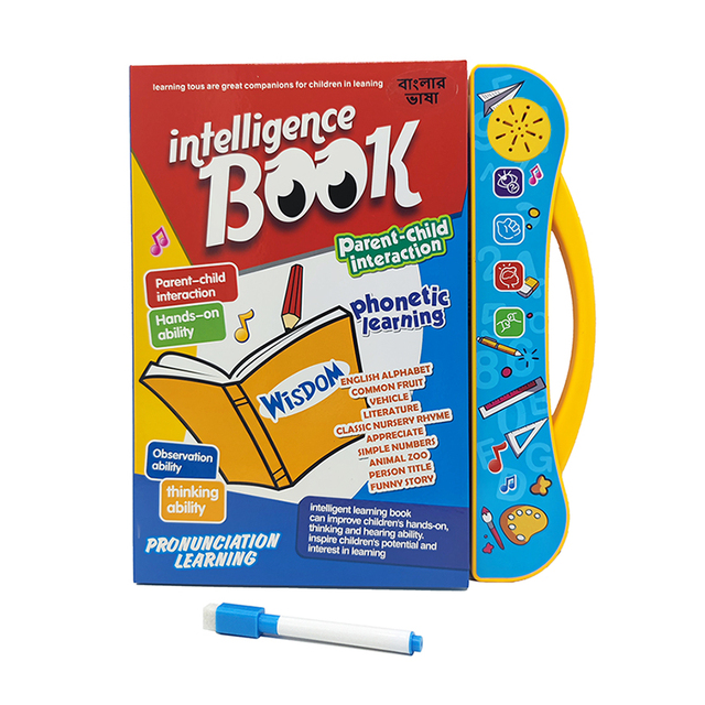 Bangla Sound Book Bengali Intelligence Book Learning Machines Educational Toys Pre School E- Book