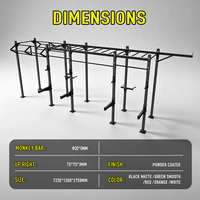 OKPRO Bodybuilding Custom Heavy Duty Commercial Steel Tube Cross Exercise Training Multi Function Gym Rig