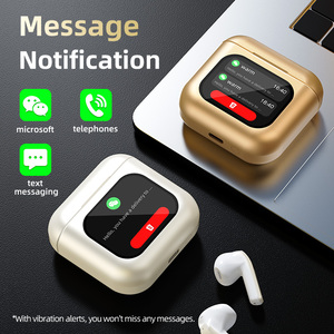 2024 Trending New LCD Pantalla táctil <span class=keywords><strong>Auriculares</strong></span> Bluetooth <span class=keywords><strong>Auriculares</strong></span> Tws <span class=keywords><strong>Auriculares</strong></span> ENC <span class=keywords><strong>Auriculares</strong></span> inalámbricos - Product Image 3