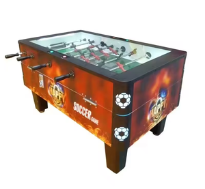 Máquina de <span class=keywords><strong>Juego</strong></span> de Fútbol de Mesa de Madera para Interiores, <span class=keywords><strong>Simulador</strong></span> Deportivo con Interfaz en Inglés para 2 Jugadores en Oferta - Product Image 2