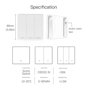 Interruptor Inteligente Mini de 10A para Hogar, Interruptor DIY con Control de Temporizador, Panel Táctil IP27 110V-240V, Panel de PC - Product Image 5