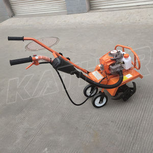 Güçlü Garden 5HP benzin 63cc mikro Tiller döner Ditching kültivatör bahçe Orchard tarım makineleri kültivatör için - Product Image 5