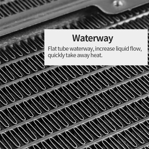 Radiador de Aluminio Puro 240 Refrigerado por Agua para Computadora - Product Image 3