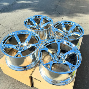 ล้อปลอมแปลง5ก้านน้ำหนักเบา19X9.5 19x10.5 5X114.3สำหรับ Nissan 350Z 370Z ขอบรุ่น Nismo - Product Image 1