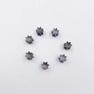 HG thiêu kết chống mài mòn Vonfram cacbua lời khuyên Nút sao ISO9001:2008 được chứng nhận cho các công cụ tiện - Product Image 1