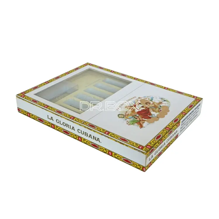 Boîte à cigarettes vide en carton rigide, qualité alimentaire, personnalisée 50 pièces