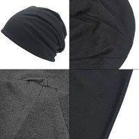 AMCLEVER Bonnet Rétro Décontracté Minimaliste Couleur Unie Tricoté Chaud Cache-Oreilles Unisexe Chapeau Hiver Personnalisable Logo OEM