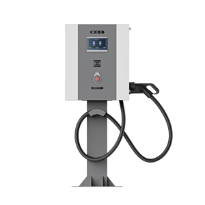 Nouvelle station de recharge pour véhicules électriques Sixpence, montage au sol, commerciale, 20 kW, 30 kW, 40 kW, CCS, GBT, CHAdeMO, 100 A, IP54, étanche - Product Image 1
