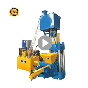 Hydraulic Briquetting Press Machine For Scrap Metal Baling Press