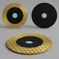 Diamantdoorslijpschijf 115 mm voor glas, jade, kristal, wijnflessen, ultradun zaagblad, snel