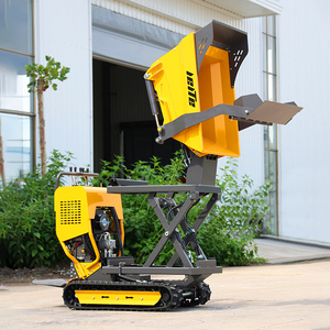 Mini-dumper chenillé tout-terrain 500 kg pour ferme familiale, vente chaude directe usine Chine - Product Image 2