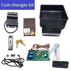 LCD Display Coin Changer Kit Bill Acceptor to Coin <strong>Token</strong> With JY-146 Control <strong>Board</strong> for Coin Changer Machine - Product Image 1