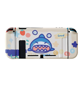 Nouvelle coque de protection à motif requin de dessins animés pour manette de jeu <span class=keywords><strong>Nintendo</strong></span> <span class=keywords><strong>Switch</strong></span> / <span class=keywords><strong>Lite</strong></span>, <span class=keywords><strong>accessoires</strong></span> de coque mignons - Product Image 1