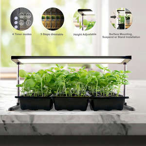 Kit de Jardim Hidropônico Inteligente J&C Adaptável para Pendurar, Colocar em Pé ou Montar no Teto, com LED para Cultivo de Vegetais e Ervas em Ambientes Internos. - Product Image 2