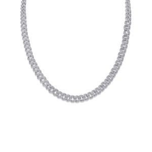 Chaîne de bijoux hip-hop en moissanite diamantée la plus vendue pour homme et femme, idéale pour les soirées et le quotidien, disponible au prix de gros - Product Image 2