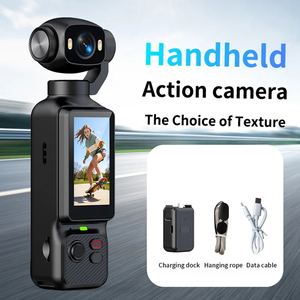 Videocamera Sportiva Tascabile LK033 4K 1080P Anti-vibrazione con Base di Ricarica/Impugnatura, Messa a Fuoco Ritratto, Schermo Girevole e Ribaltabile per Vlog - Product Image 5