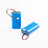 Bateria de polímero de íon de li, 7.4v 1800mah 18650 2s para netbook/laptop/luvas aquecidas