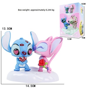 Nueva Figura <span class=keywords><strong>de</strong></span> Juguete <span class=keywords><strong>de</strong></span> PVC <span class=keywords><strong>de</strong></span> Stitch Divertido con Envío Gratuito Transfronterizo, Muñeco <span class=keywords><strong>de</strong></span> <span class=keywords><strong>Lilo</strong></span> y Stitch Temático <span class=keywords><strong>de</strong></span> Película para Halloween, Caja Sorpresa <span class=keywords><strong>de</strong></span> 14.5CM - Product Image 1