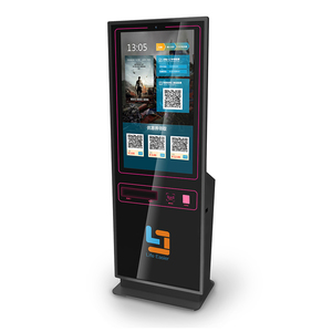 Original Manufacturers <strong>Touch</strong> <strong>Screen</strong> Self Service <strong>Kiosk</strong> Ticket Dispenser <strong>Print</strong> Machine Floor Standing - Product Image 1
