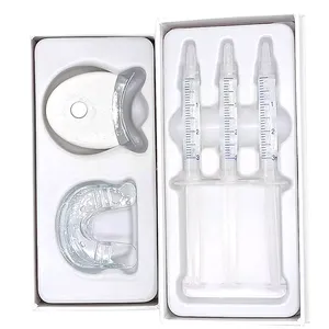 Set di sbiancamento dei denti all'ingrosso pap sbiancamento dei denti kit di sbiancamento dei denti a casa professionale OEM personalizzato