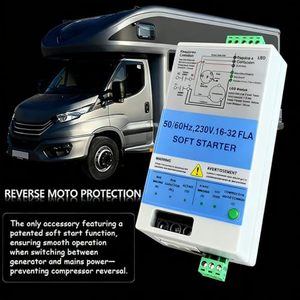 Module de démarrage progressif AC 16-32A, avec protection contre le moteur inversé, adapté aux unités de <span class=keywords><strong>climatisation</strong></span> de 4 à 7 tonnes, s'installe à l'intérieur de la <span class=keywords><strong>climatisation</strong></span>. - Product Image 4