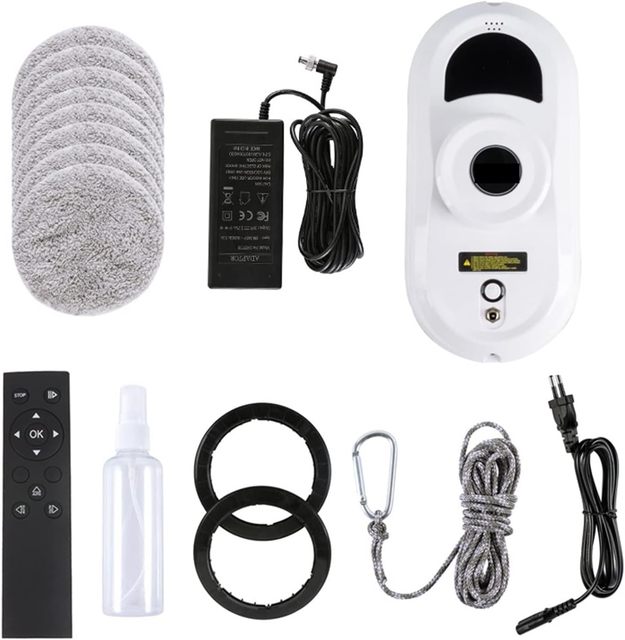 2026 Smart Window Cleaning Robot High Altitude Automatic Clean Machine Automatic Equipment Window Glass Vacuum Cleaner