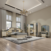 En Gros de Chine Moderne Luxe Double Lit King Size en Cuir Cadre en Bois Massage Pas Cher Ensemble Complet de Meubles de Chambre pour Hôtel Villa