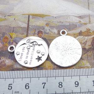 AA018310 Cadeau de fête des mères Bijoux Je t'aime jusqu'à la lune et le dos Pendentif Collier Porte-clés à <span class=keywords><strong>ma</strong></span> mère maman - Product Image 6