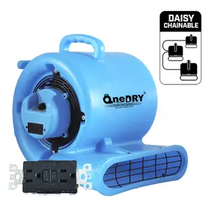 blue plastic carpet dryer fan blower